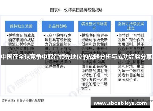 中国在全球竞争中取得领先地位的战略分析与成功经验分享