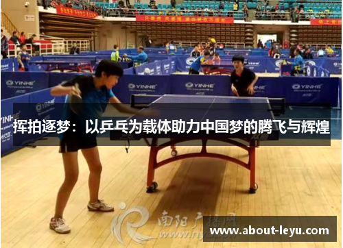 挥拍逐梦：以乒乓为载体助力中国梦的腾飞与辉煌